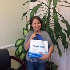 Raffle winner Dr. Mimi M. Cabanban Family Dentistry